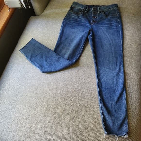 J Crew High Rise Skinny Button - Picture 4 of 11